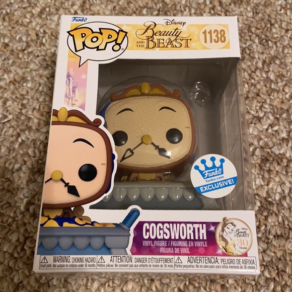 NIB Funko Cogsworth in Cobbler Pan - Picture 5 of 9